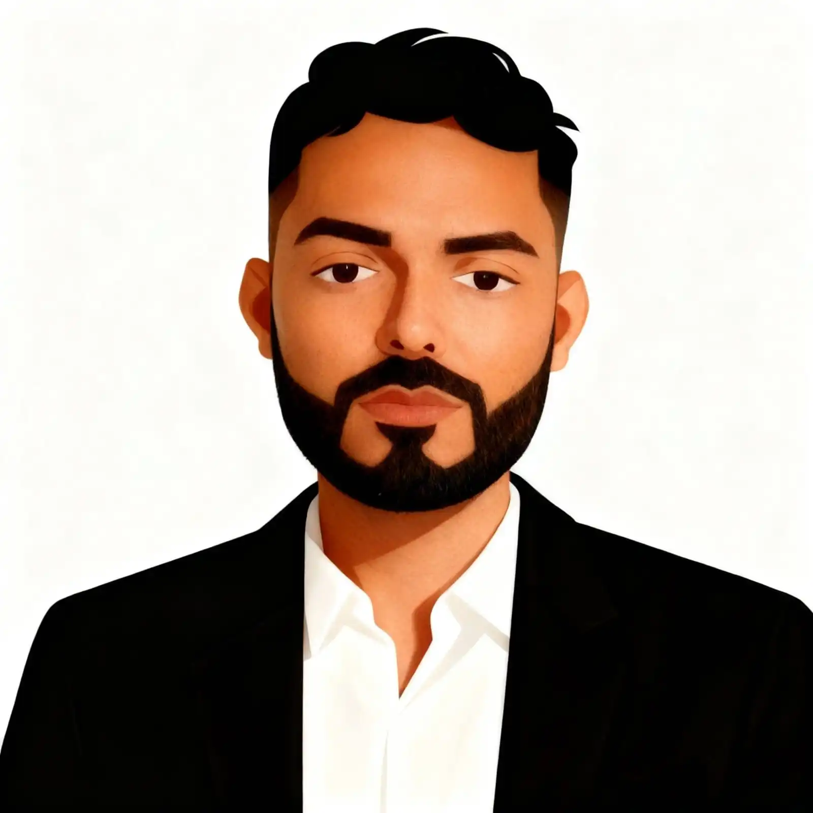Portrait illustré d'Abdelhakim Ouadie